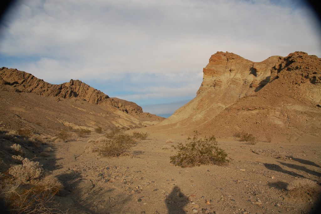 View of the first saddle that we reached: